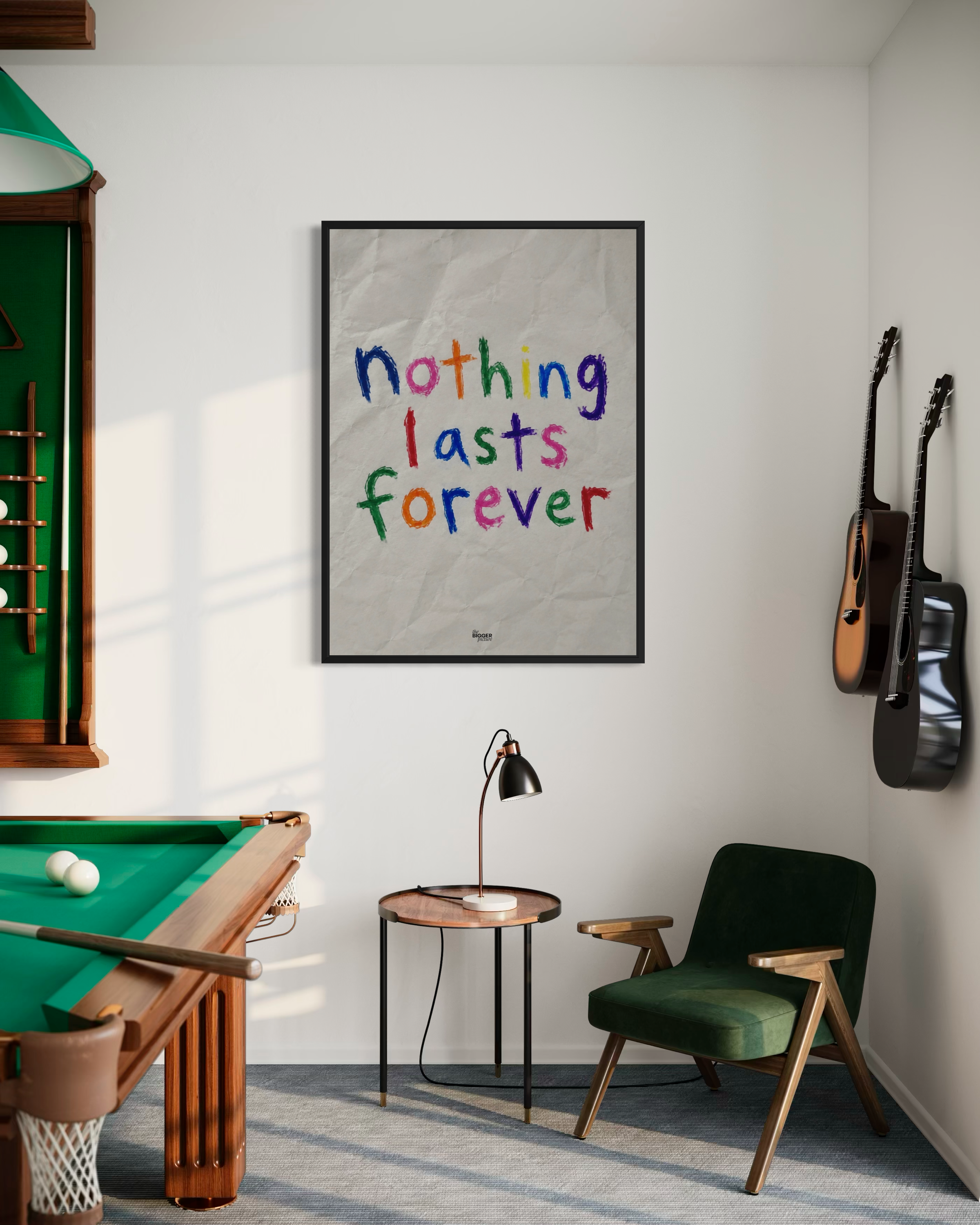nothing lasts forever print