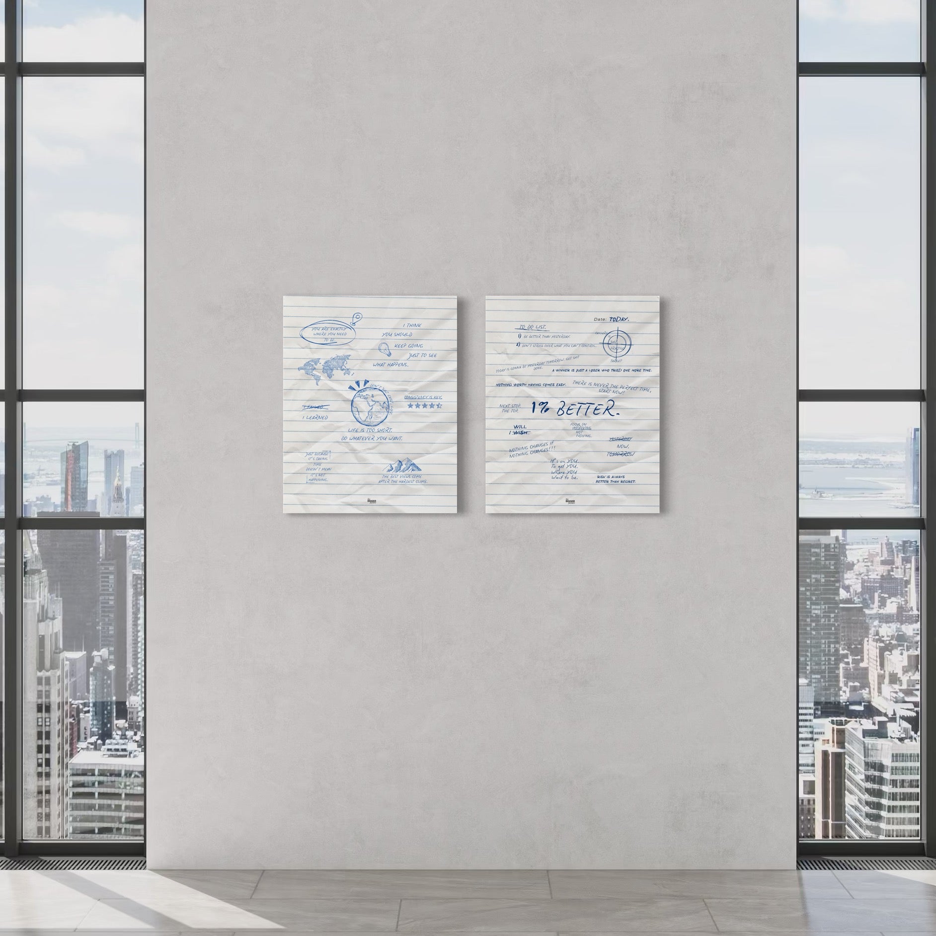 Life’s too short canvas