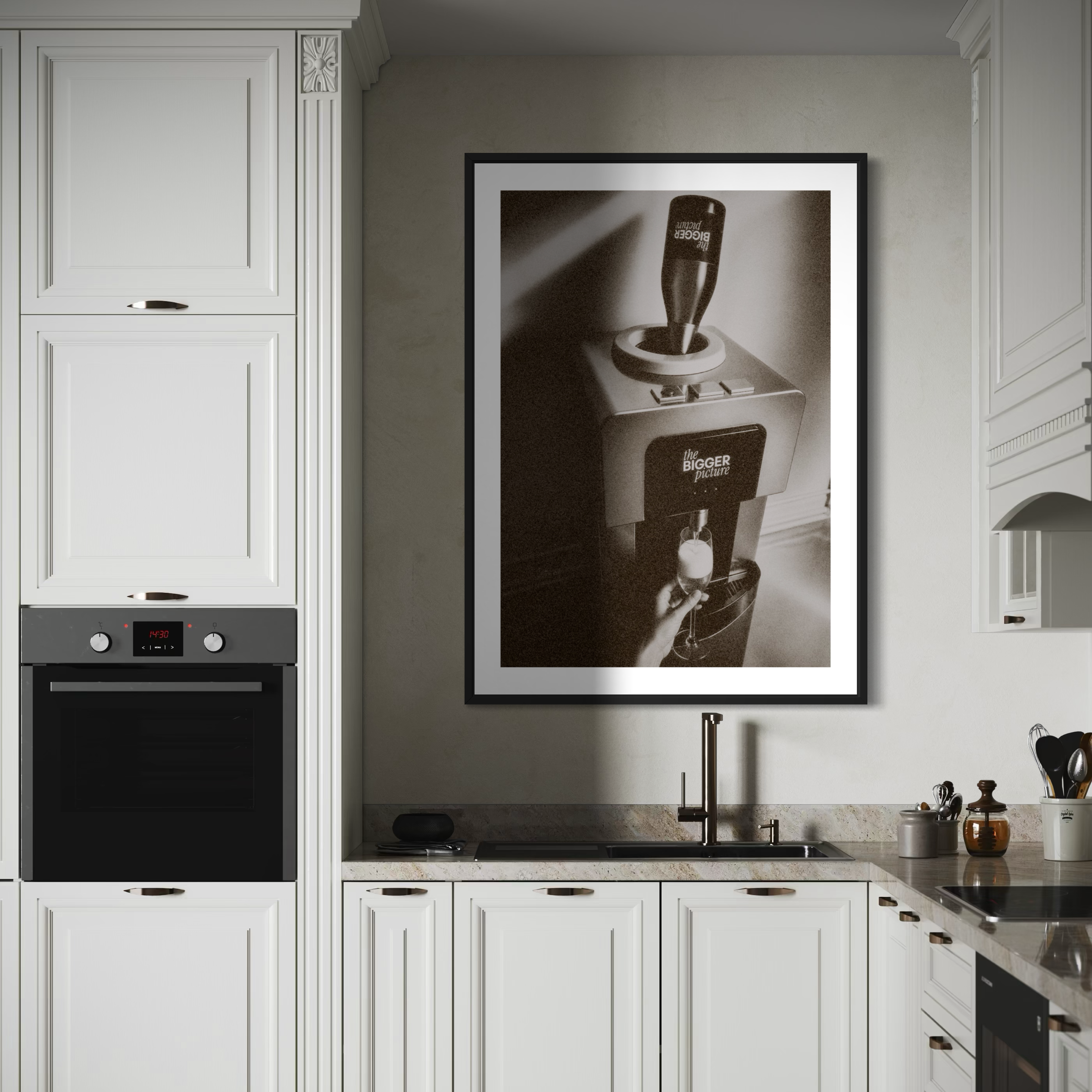 Champagne print