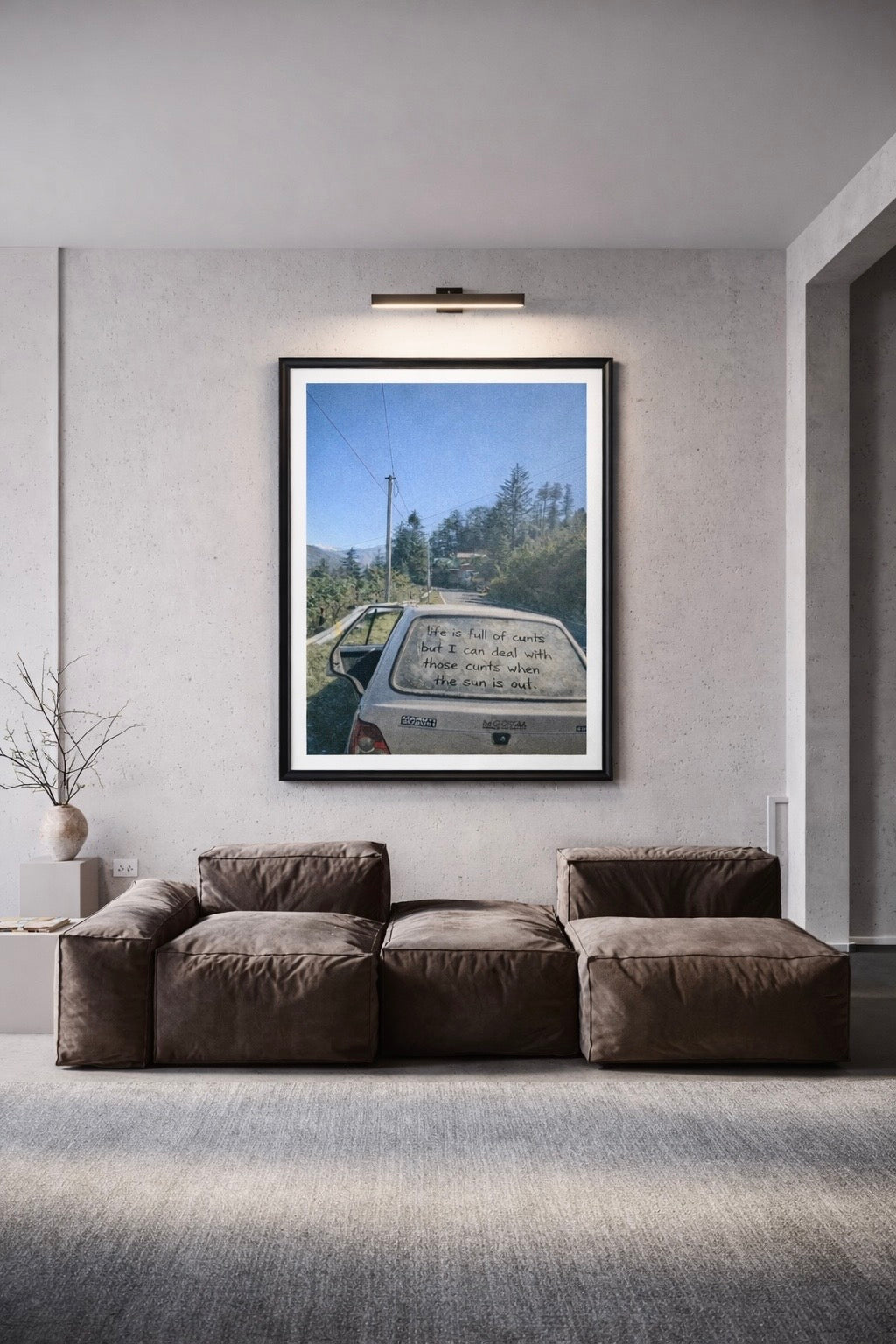 Life is full of cunts print