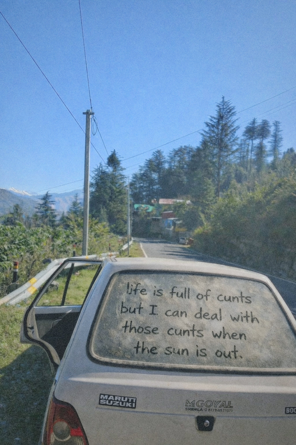 Life is full of cunts print