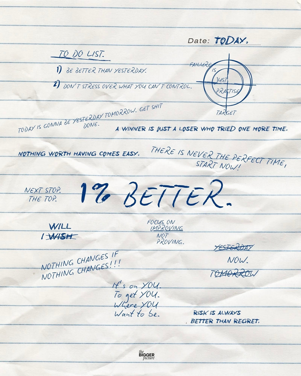 1% BETTER Canvas