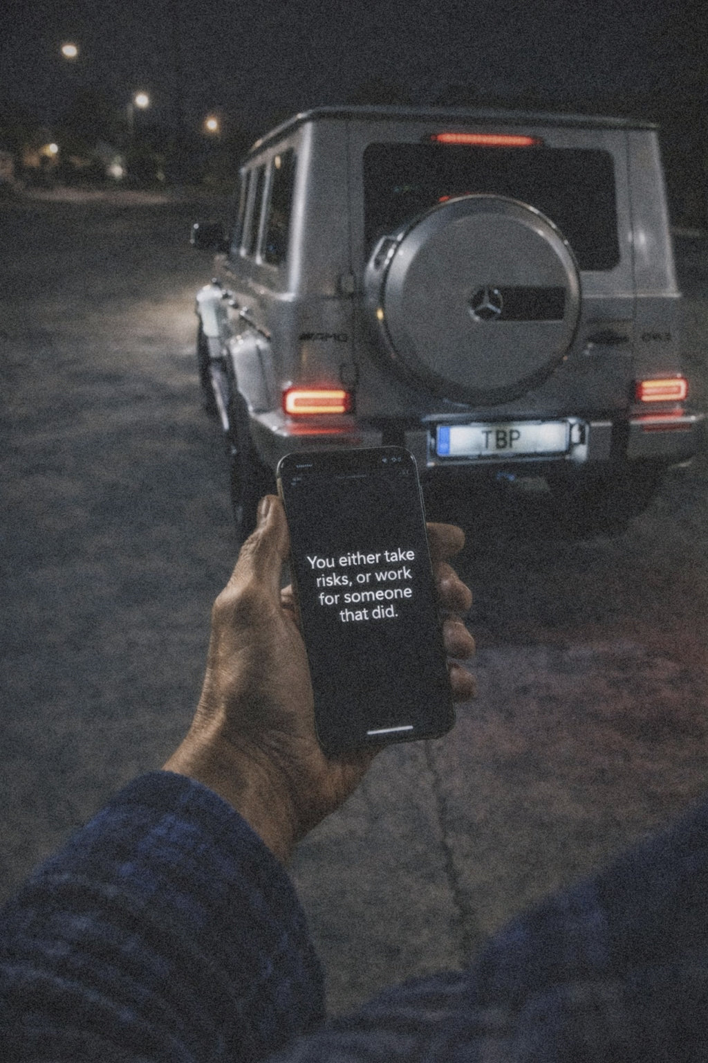 Take risks or work for someone that did print