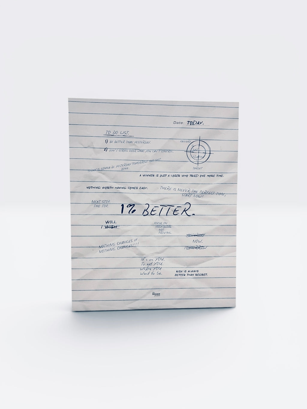 1% BETTER (Canvas)