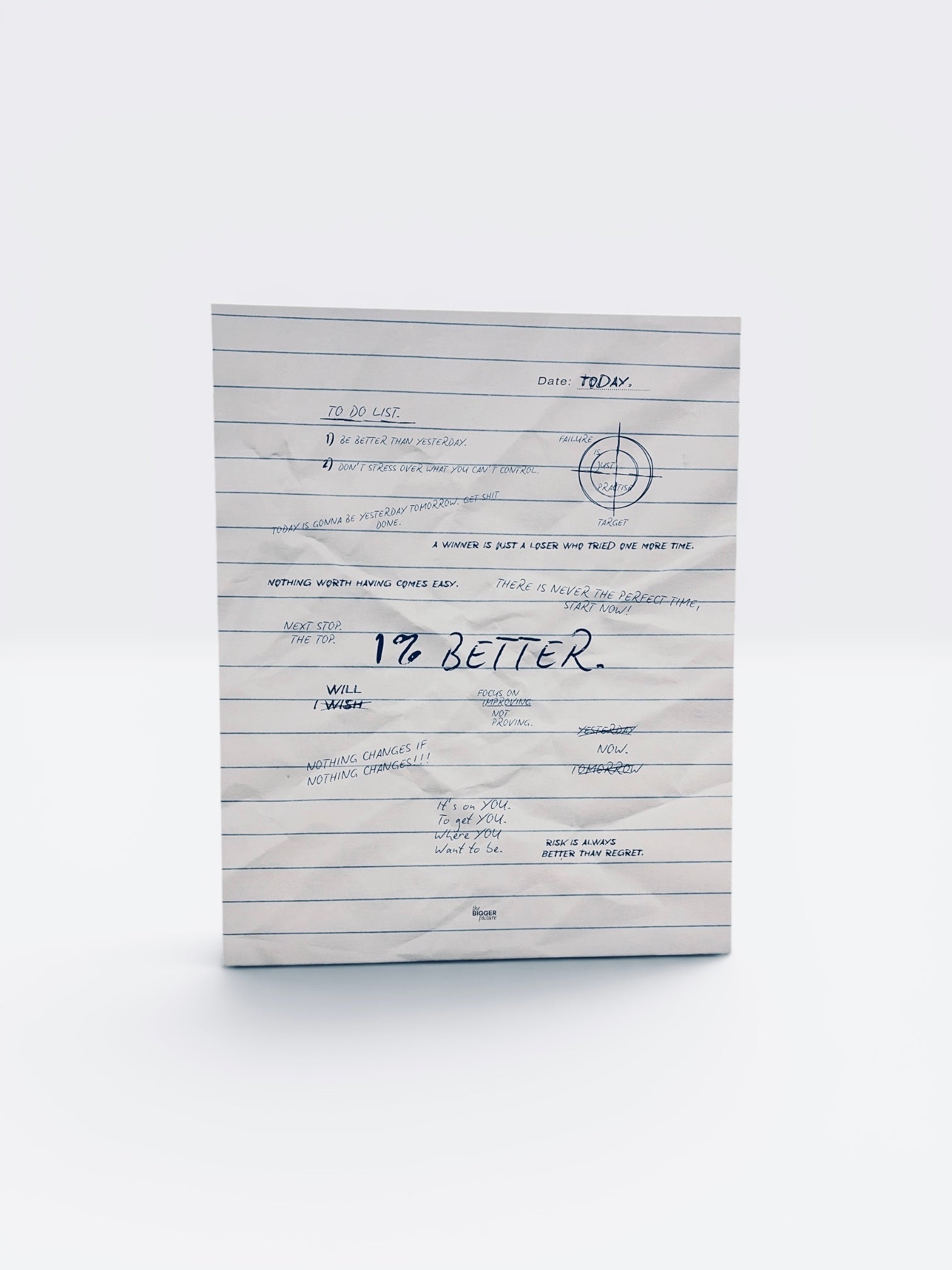 1% BETTER (Canvas)