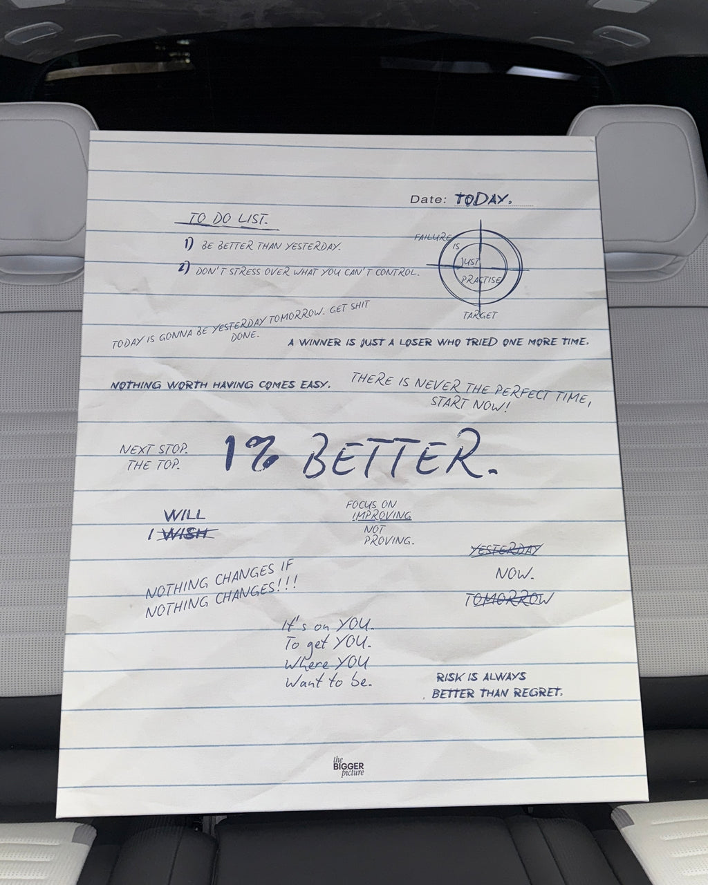1% BETTER Canvas