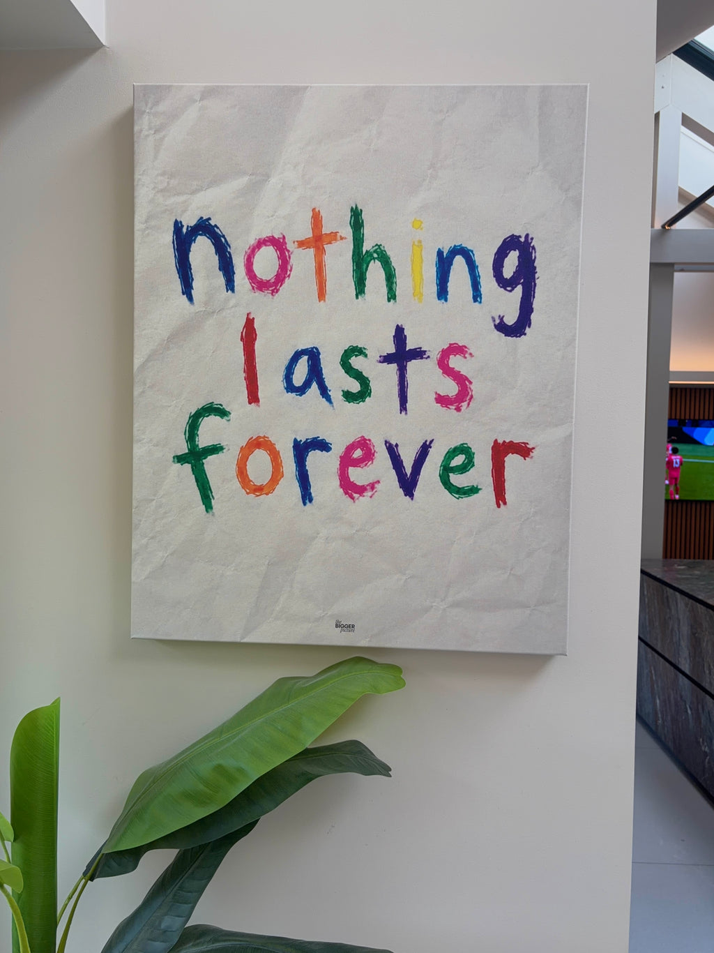 Nothing lasts forever (Canvas)