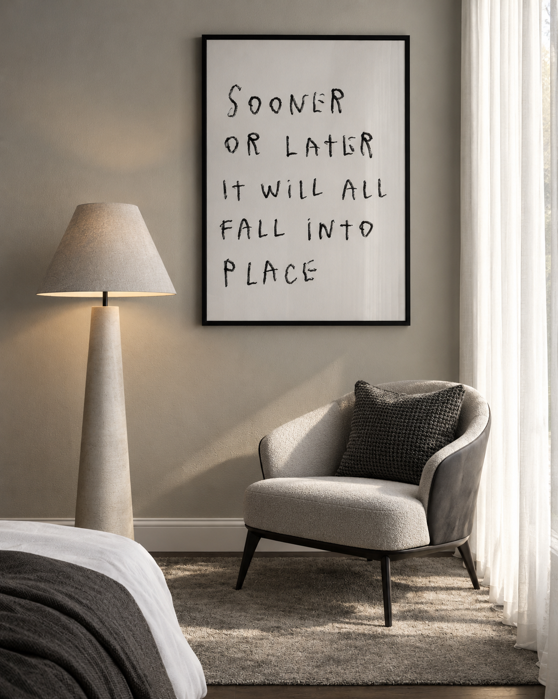 It will all fall into place (Print)
