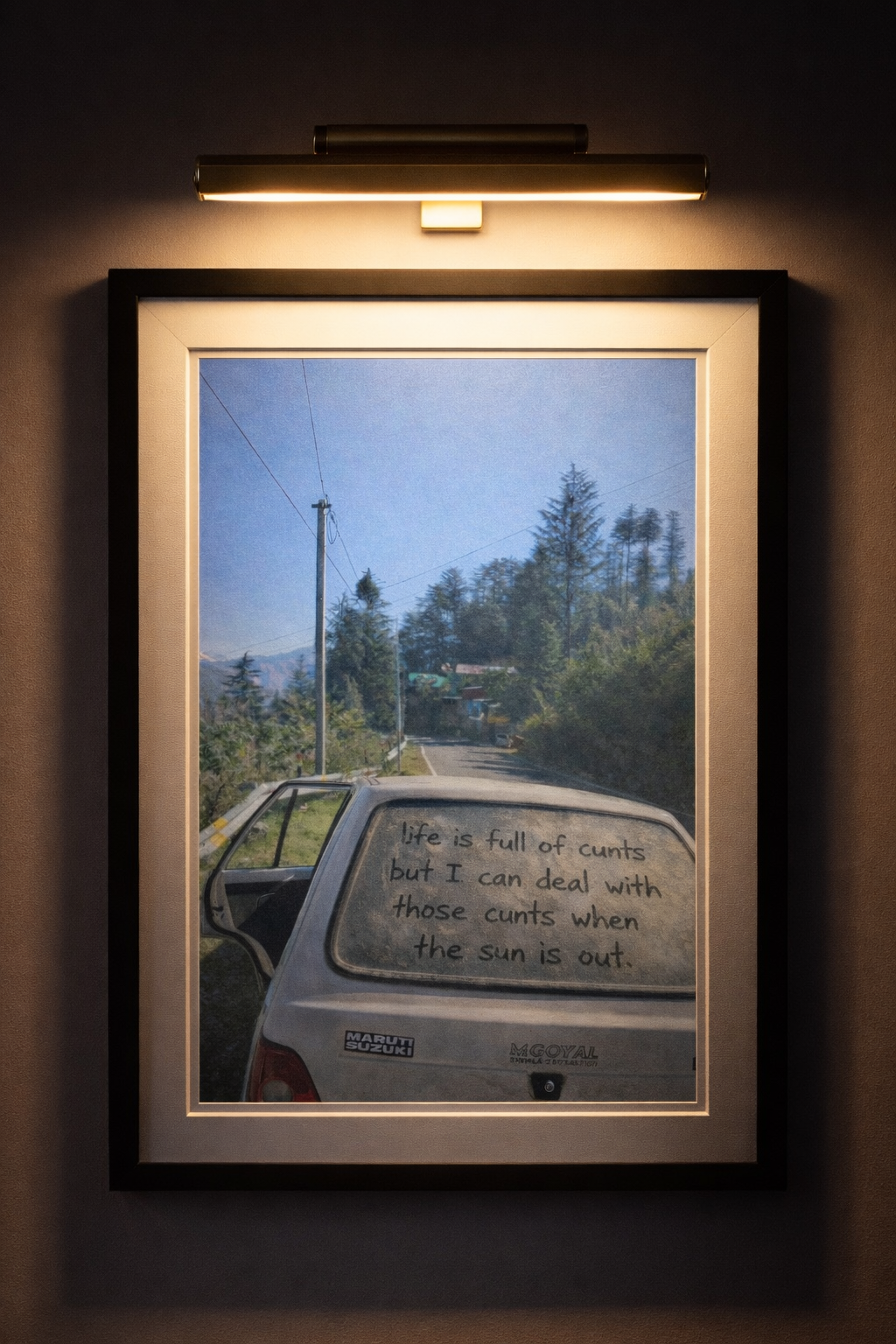 Life is full of cunts print