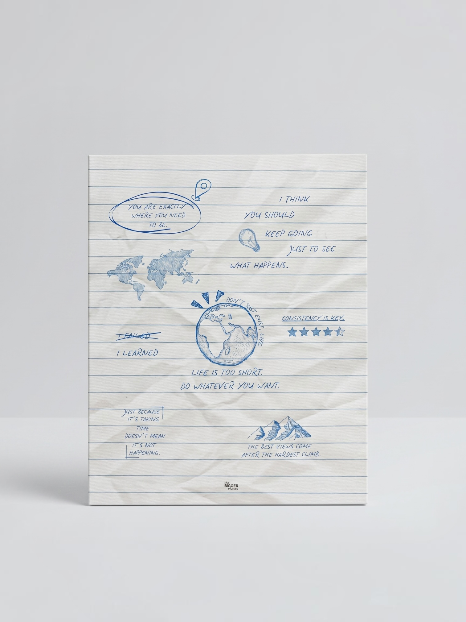 Life’s too short (Canvas)